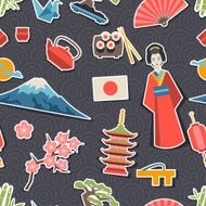 Japan seamless pattern N2