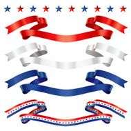 Tri-Color Fan tail Ribbons