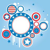 American theme frame