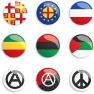 World Flag buttons N60