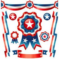 Red White &amp; Blue Ribbons