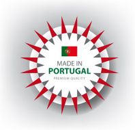 Made in Portugal Seal Portuguese Flag (vector Art) N2