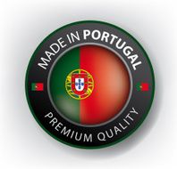 Made in Portugal Seal Portuguese Flag (vector Art) N4