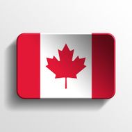 Canada 3D button