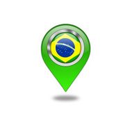 Brazilian flag navigation pointer N3