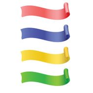 Set of label ribbon