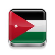 Metal icon of Jordan