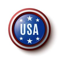 USA round icon