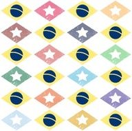 Seamless pattern brazil Internationale
