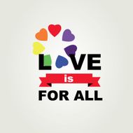 Poster Love is for all