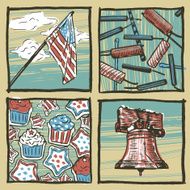 July Fourth Collage