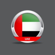 UAE Emirate Flag Vector Icon