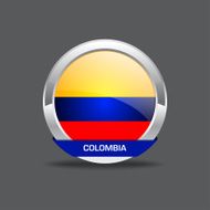 colombia flag vector icon N2