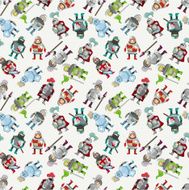 seamless Knight pattern N4