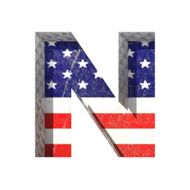 Vector American cutted figure n Paste to any background