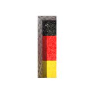 Vector Germany cutted figure i