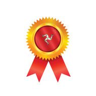 Isle of Man medal flag