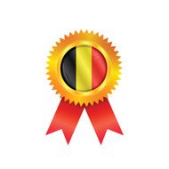 Belgium medal flag