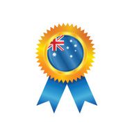 Australia medal flag