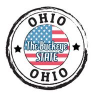 Ohio The Buckeye State stamp