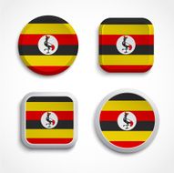 Uganda flag icons