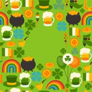 Saint Patrick&#039;s Day greeting card