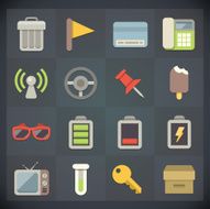 Flat Icons Set 7