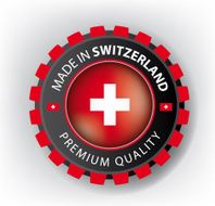 Made in SWITZERLAND SWISS seal Flag