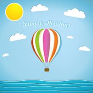 hot air balloon N50