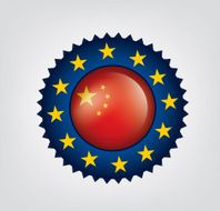 Made in CHINA Chinese seal Flag (Vector) N4