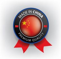 Made in CHINA Chinese seal Flag (Vector) N5