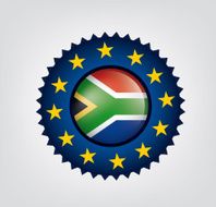 Made in South Africa EU Flag (Vector)