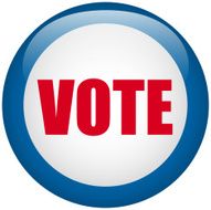 United States Election Vote Button N4