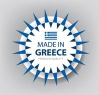 Made in Greece seal Flag (Vector)