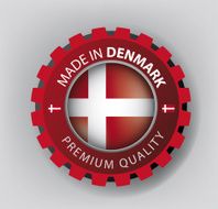 Made in Denmark seal Flag (Vector)