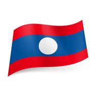 State flag of Laos