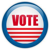 United States Election Vote Button N5