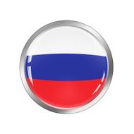 National Flag of Russia button