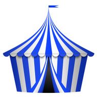 blue circus tent N2
