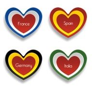 Heart flags