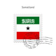 Somaliland Flag Postage Stamp