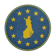 European Union Finland button