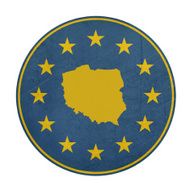 European Union Poland button
