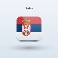 Serbia flag icon N3