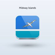 Midway Islands Flag Icon N2