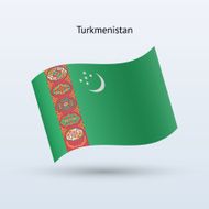 Turkmenistan Flag N6