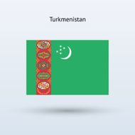 Turkmenistan Flag N8