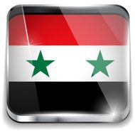 Syria Flag Smartphone Application Square Buttons N2