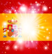Spanish flag background