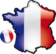 Map of France N10